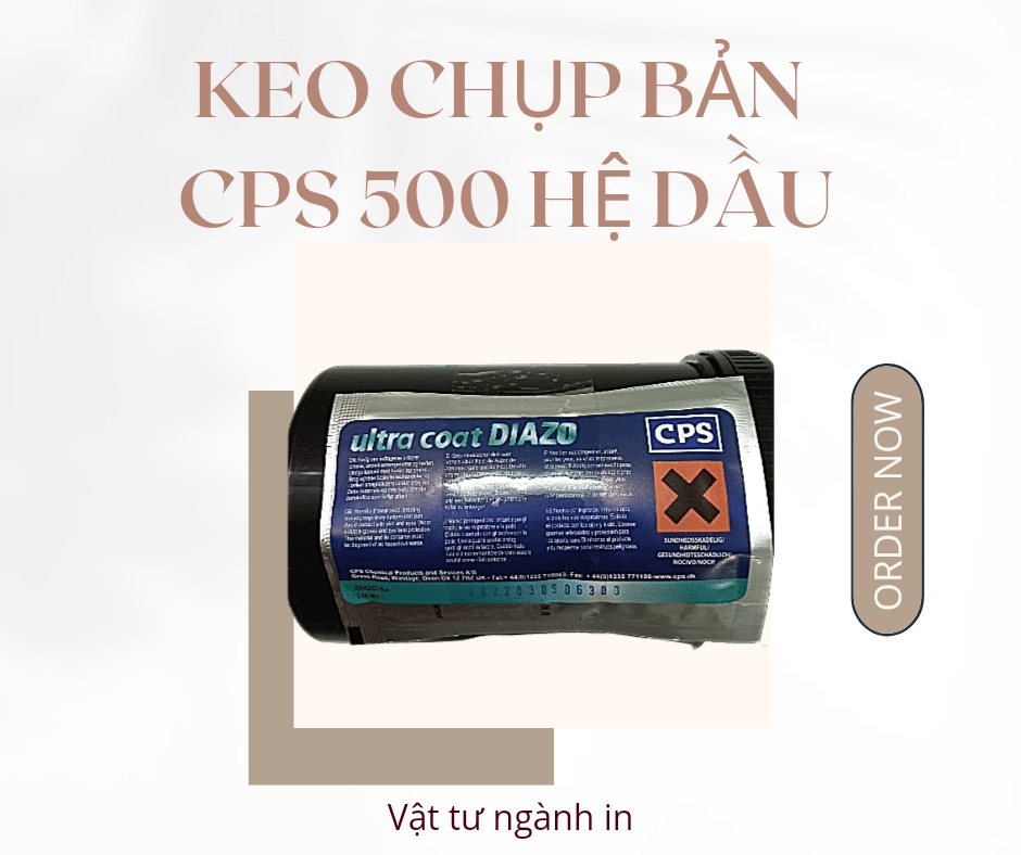 Keo chụp bản cps 500 hệ dầu