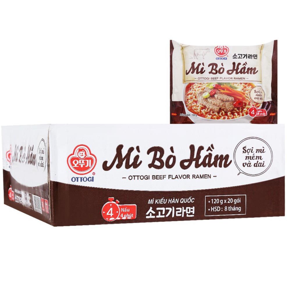 Combo 5 gói mì bò hầm 120gr