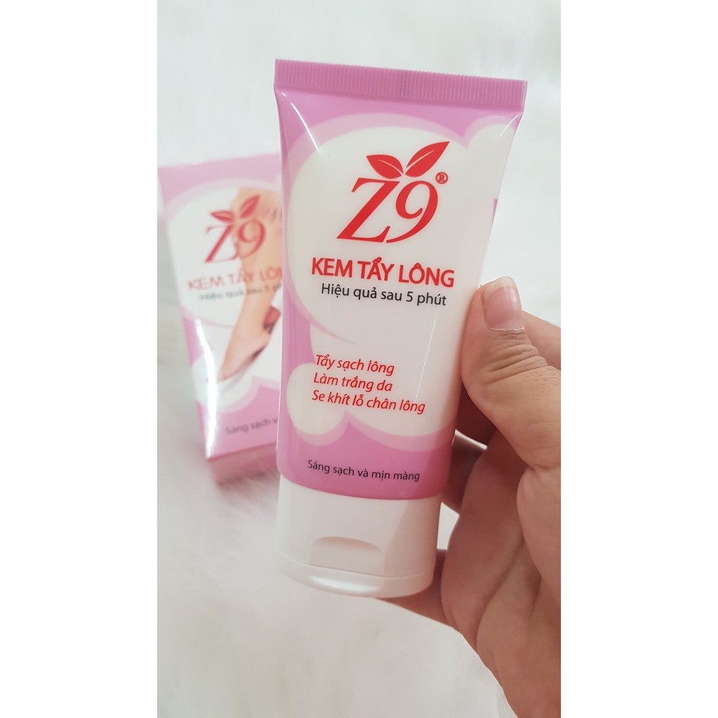 Kem Tẩy Lông Z9 (Hộp tuýp 60ml) Z25