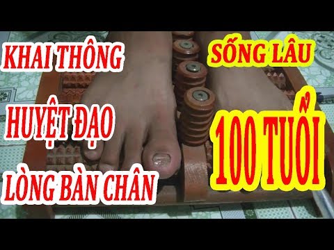 [HCM]Bàn lăn massage chân 5X6 bằng gỗ