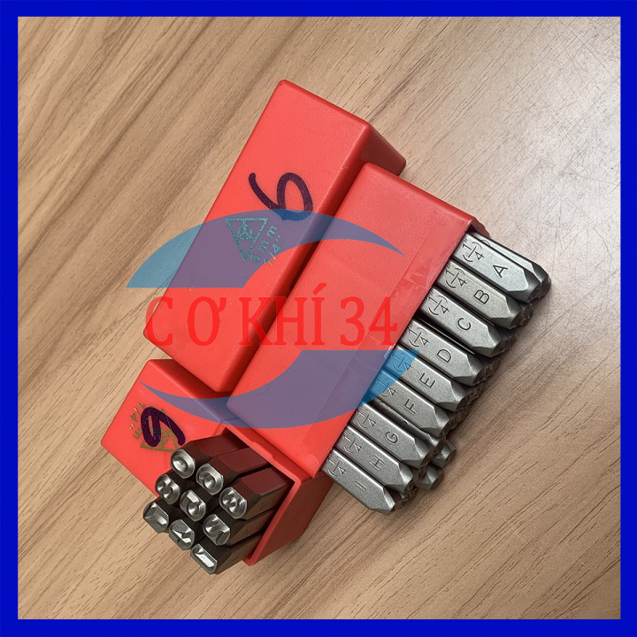 Bộ đóng số và chữ 6mm YC - XUÔI