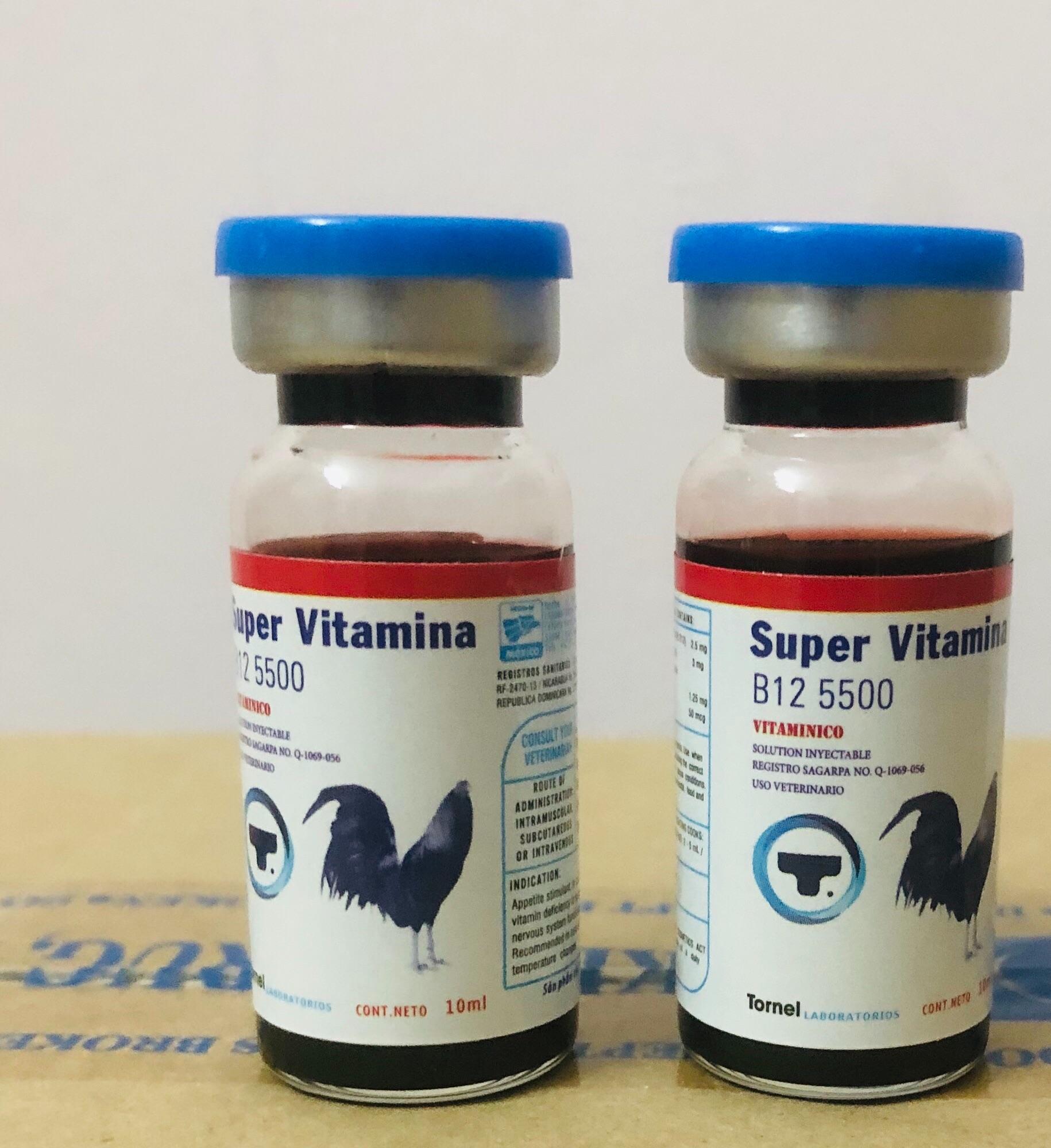 [HCM] Bổ Gà - Super Vitamina B12 5500 - Chai 10ml