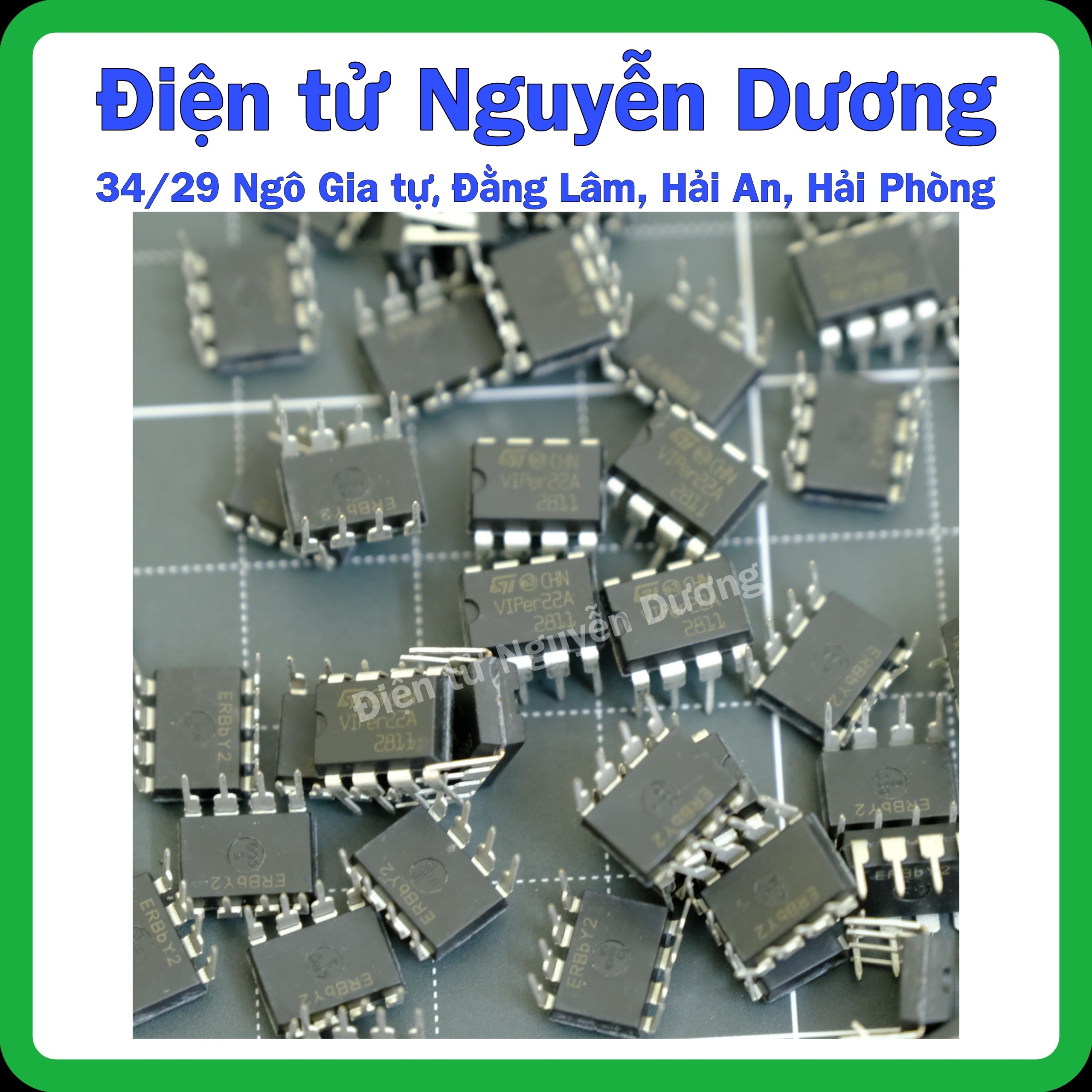 IC nguồn Viper12A mới 100%, hàng chính hãng