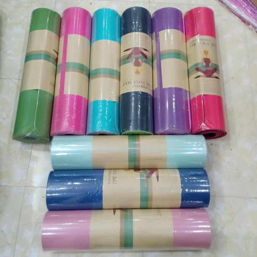 THẢM TẬP YOGA TPE 2 LỚP