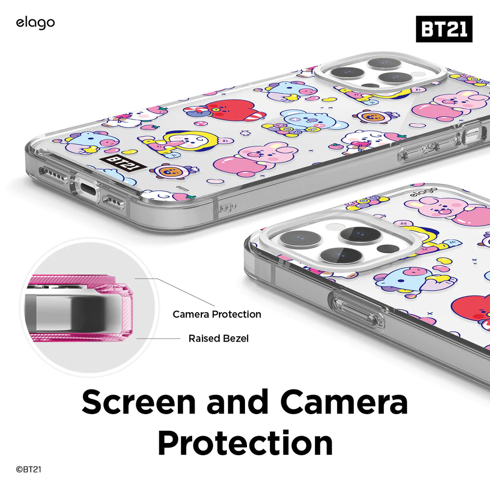 Ốp iPhone 12 6.1 inch Elago LINE FRIENDS Collaboration BT21