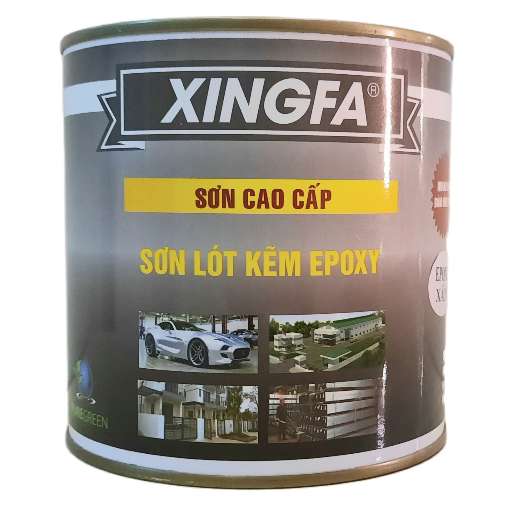 [HCM]SƠN CHỐNG RỈ 1K/ SƠN LÓT KẼM [1Kg/Lon] - XINGFA