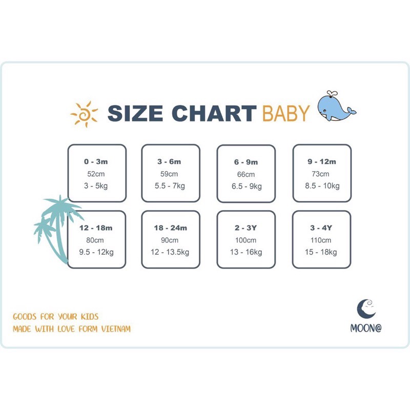 [MOON] Bộ ba lỗ moon chất petit cho bé trai/bé gái