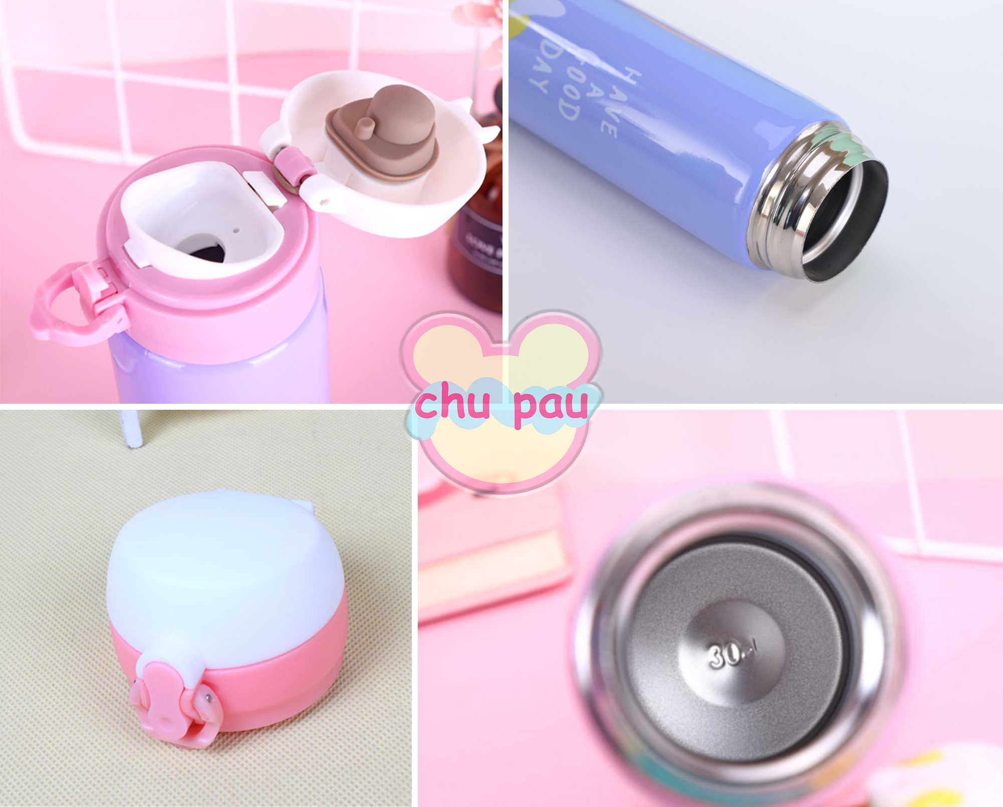 BÌNH GIỮ NHIỆT INOX 304 DUNG TÍCH 500ML