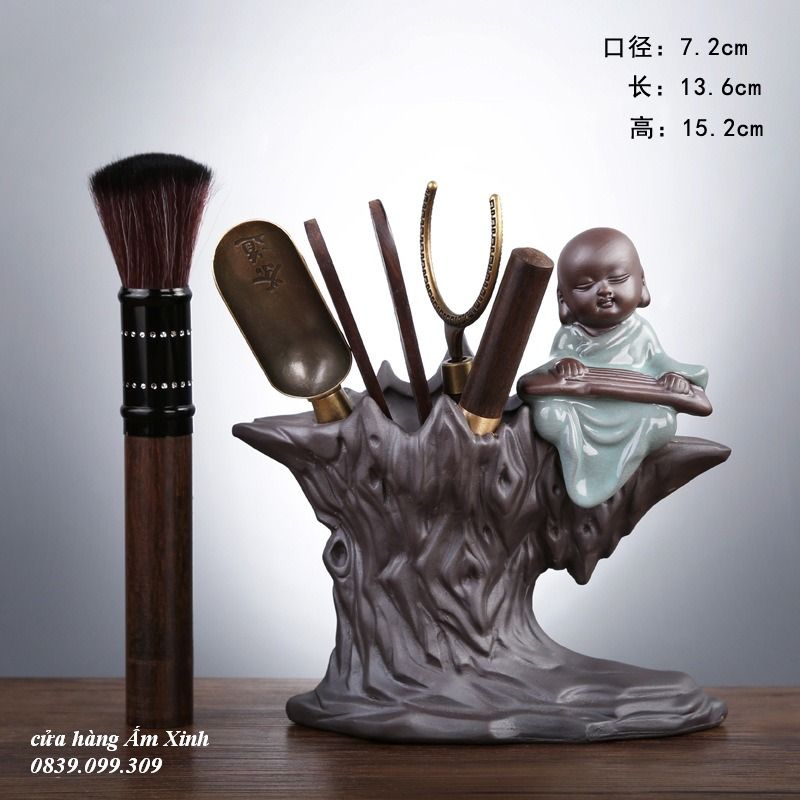 Bộ dụng cụ pha trà đạo / Bộ cung nhãn