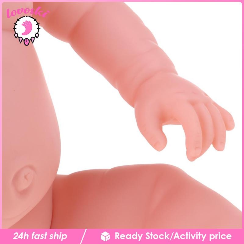 ✗☈ Búp bê bé trai sơ sinh bằng silicon 52cm đa năng