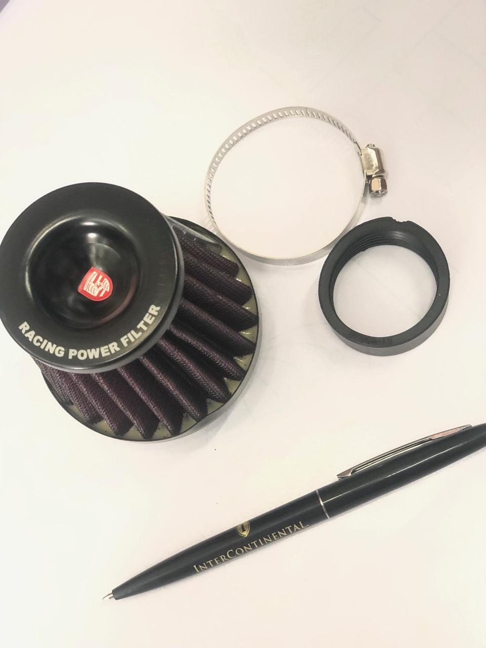 PÔ E TĂNG TỐC Racing power filter BÁNH Ú LƯỚI SẮT