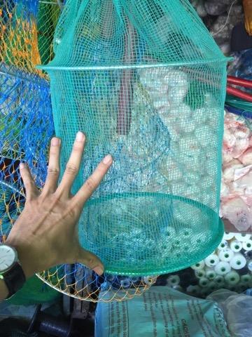 Giỏ đựng cá lưới gân