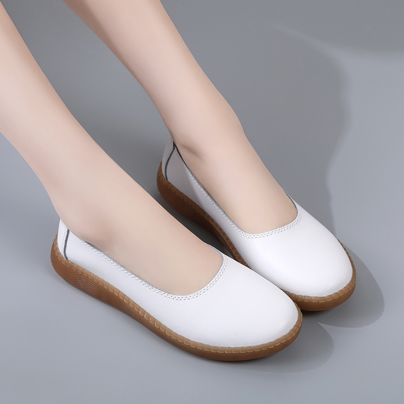 Giày Lười Da Nữ Clarks_ Trish Style