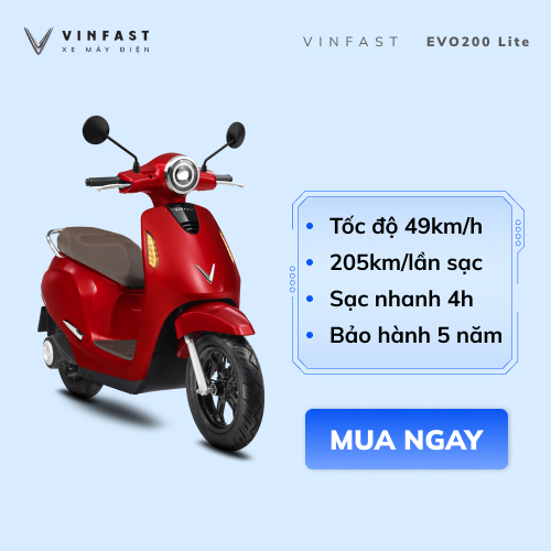 Xe máy điện VinFast EVO200 Lite