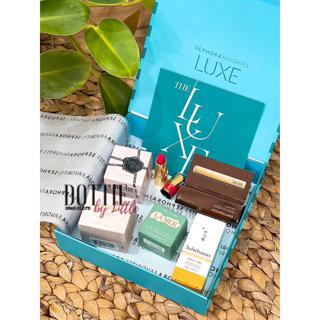 [BILL US] Set mỹ phẩm cao cấp 6 món Sephora LUXE