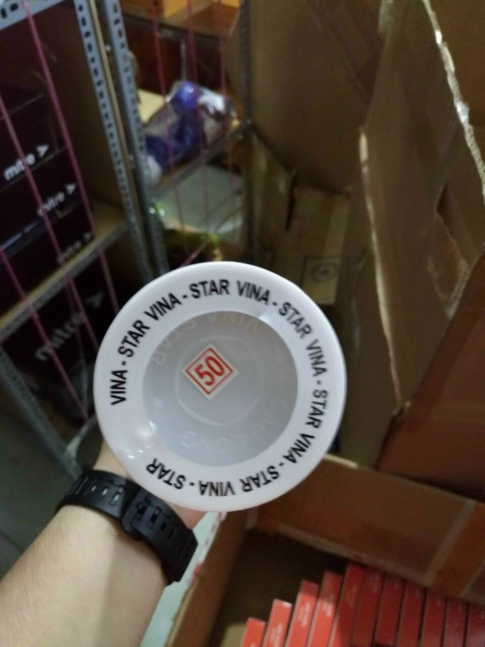 Qủa cầu lông VINA - STAR(SỐ LƯỢNG 1 ỐNG 12 QUẢ )