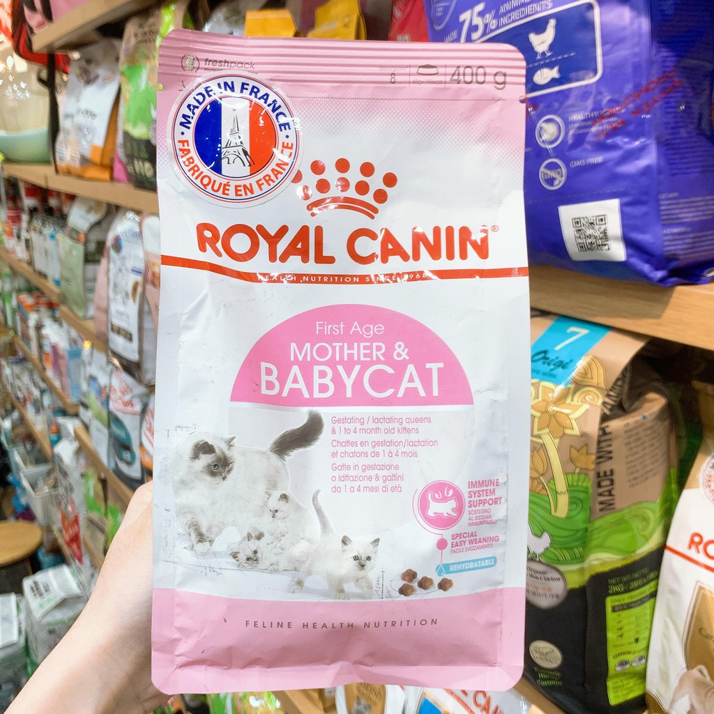 Royal Canin Mother & Babycat cho mèo mẹ và mèo con dưới 4 tháng tuổi