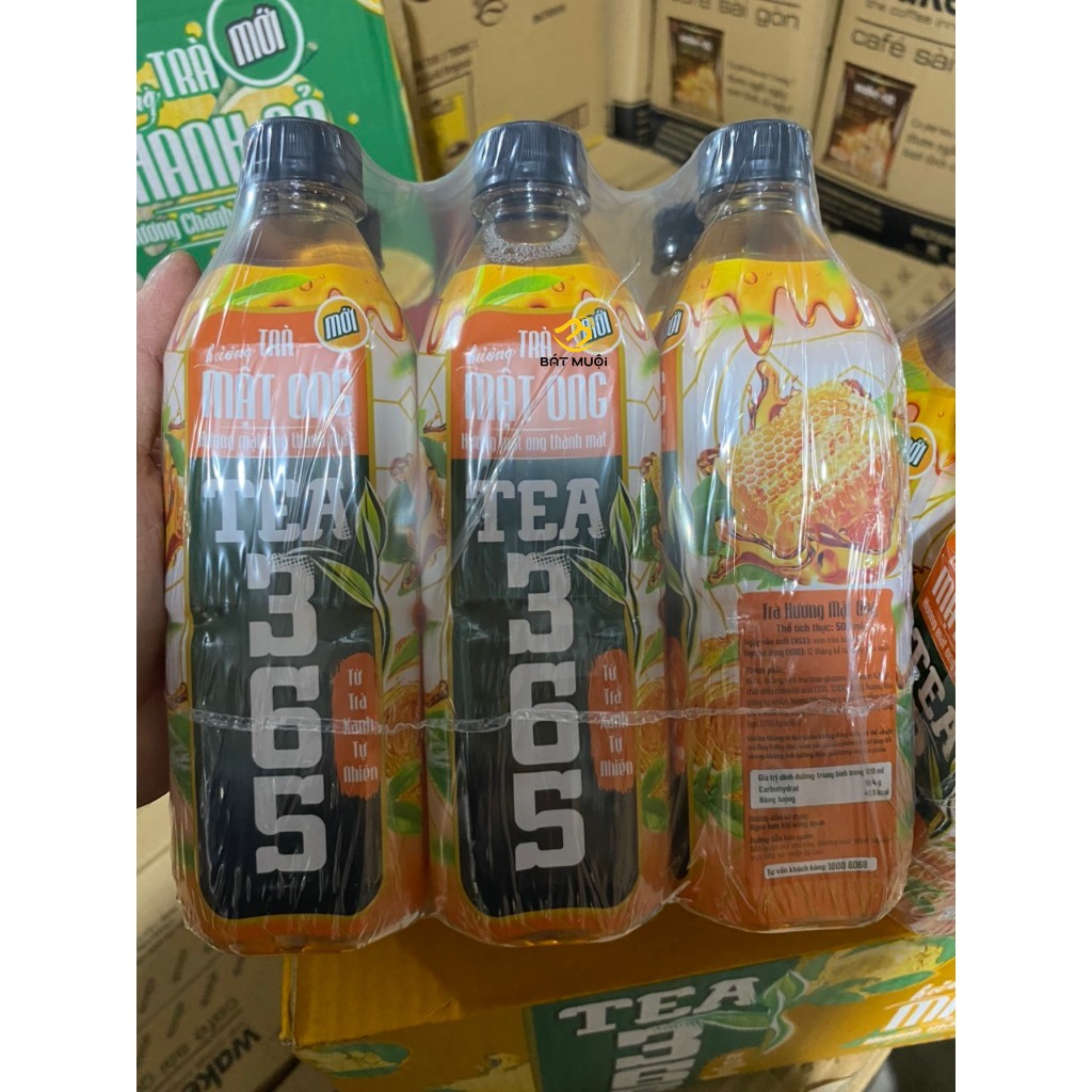 Bupnon tea365 honey tea 500ml bottle-bat Muoi