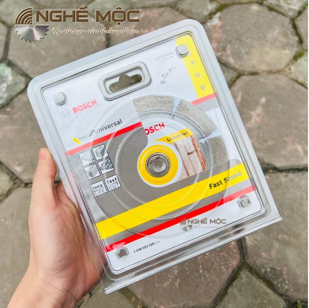 Đĩa cắt đa năng 125 mm bosch 2608603329