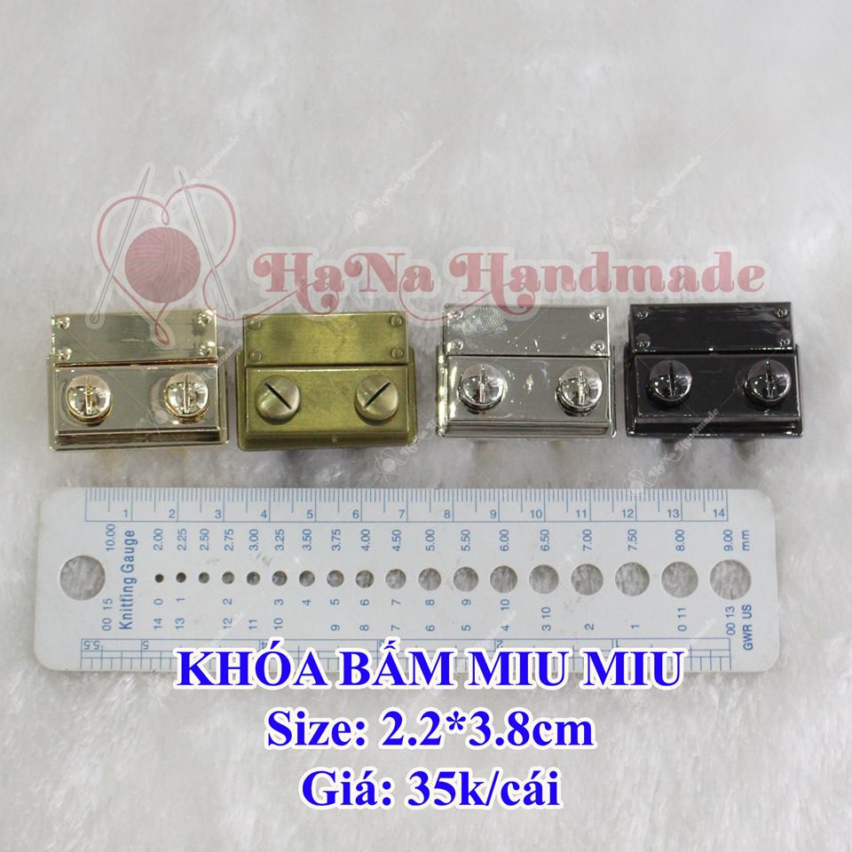 Miu Miu Click Lock (35K/Piece)