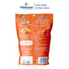 Snack Dừa Sấy Giòn Vietcoco Túi 45g