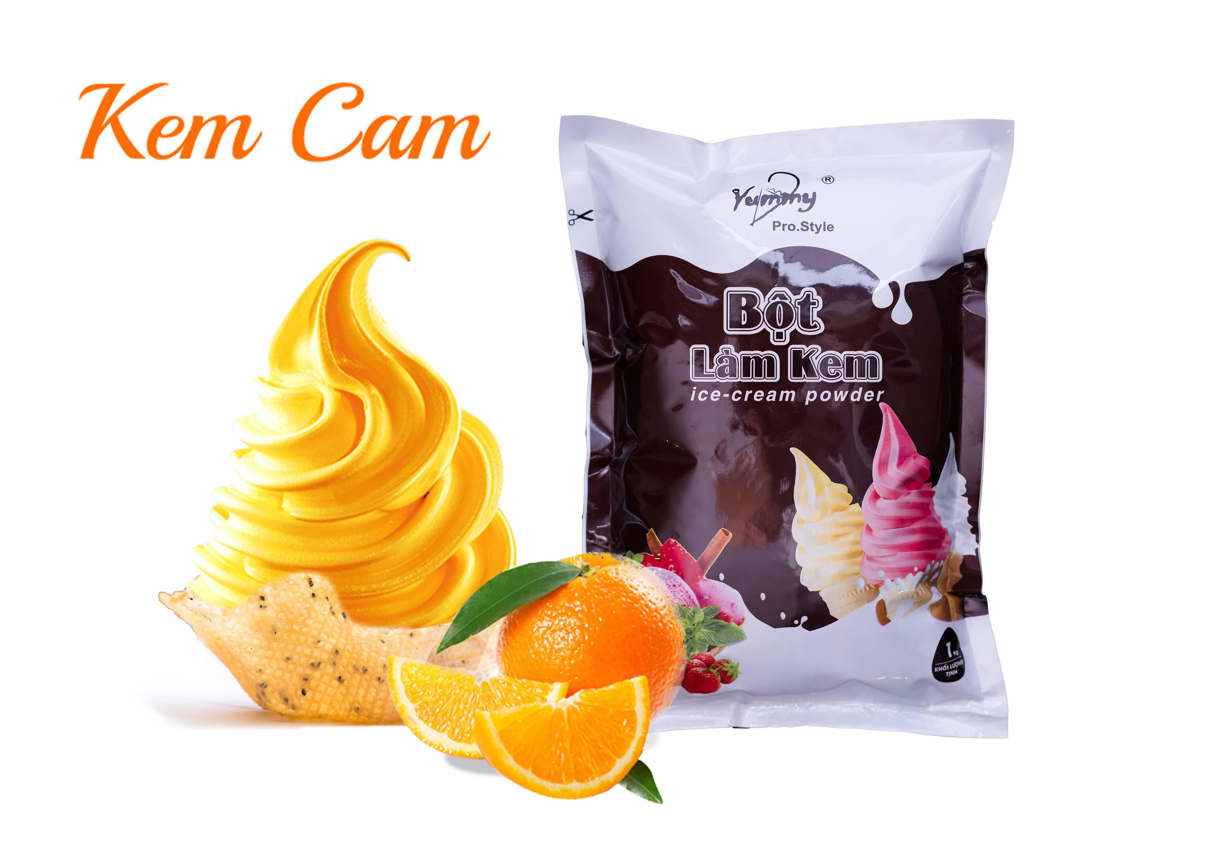 [HCM]Bột làm kem tươi hương sâm dứa
