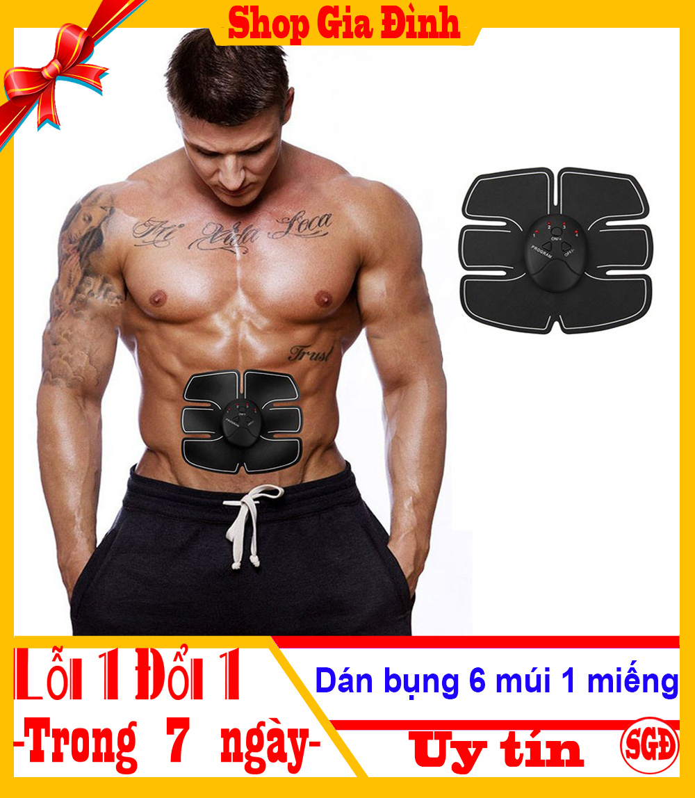 >> SO SÁNH GIÁ MÁY TẬP GIẢM MỠ BỤNG TẠI NHÀ | Shopee Lazada Sendo Tiki 24 Máy Tập Cơ Bụng Tại Nhà , Máy Tập Giảm Mỡ Bụng, Miếng Dán Cơ Bụng 6 Múi 1 miếng giúp bạn lột xác, body chuẩn, bảo hành 1 đổi 1 - Shop gia đình