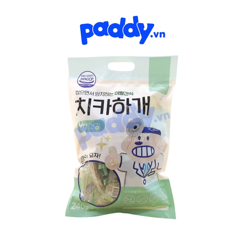 Bánh Thưởng Cho Chó Sạch Răng Chika 240g