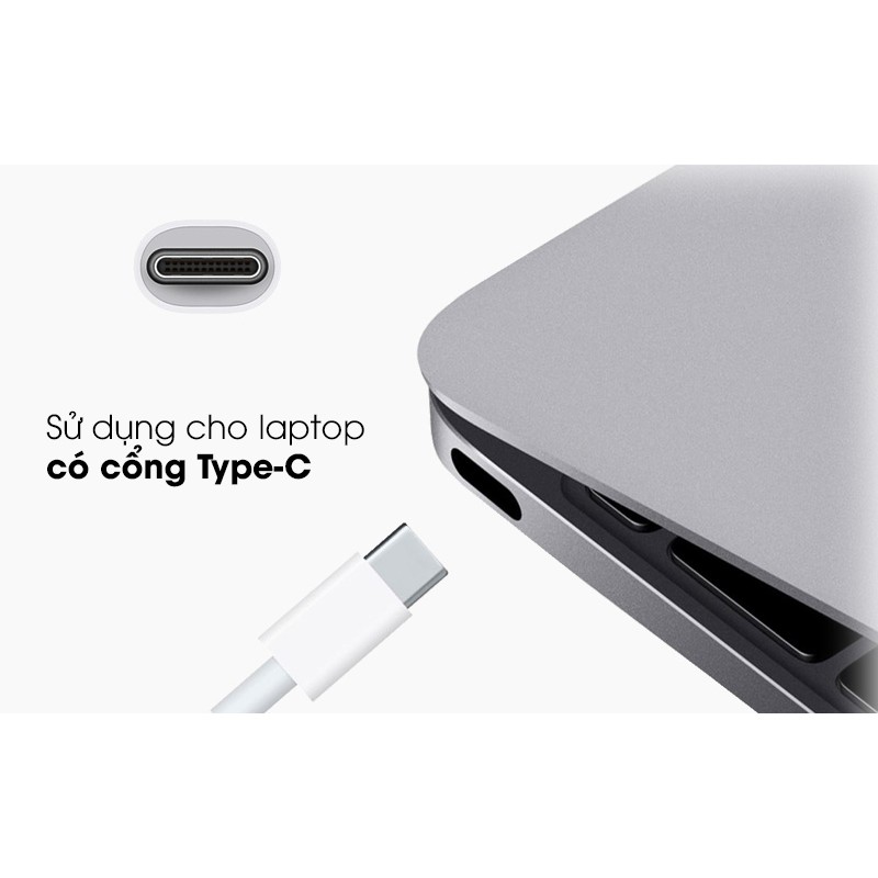 Cáp Chuyển Type C Sang Vga - Type C To Vga