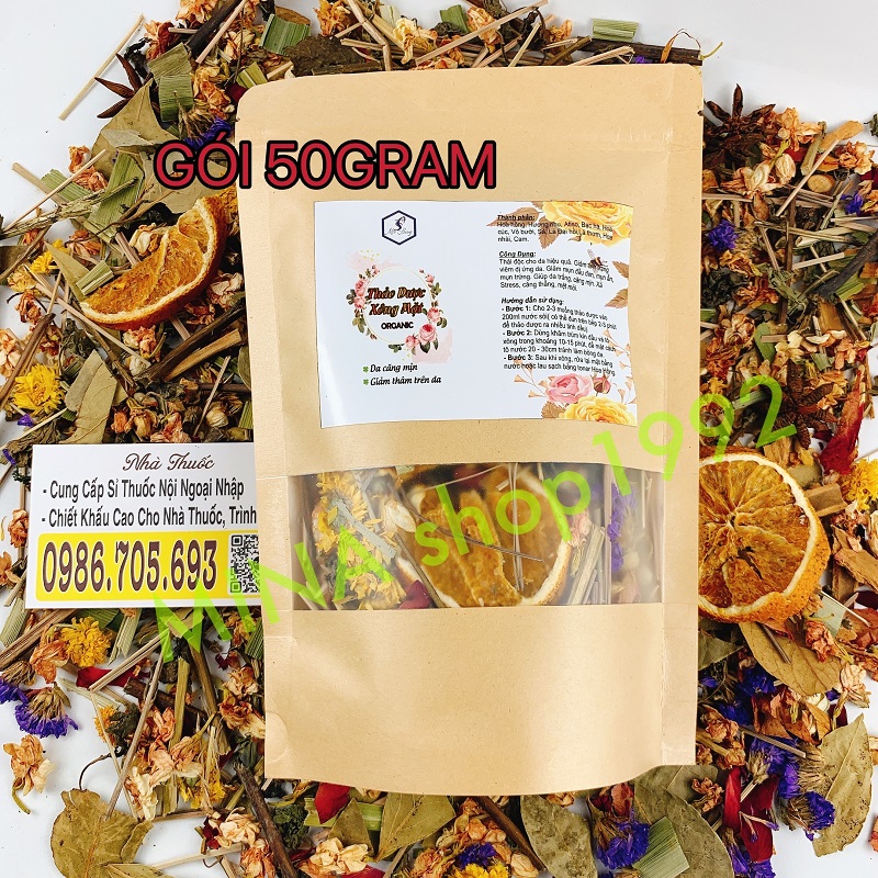 XÔNG MẶT THẢO DƯỢC ORGANIC - MỘC HƯƠNG