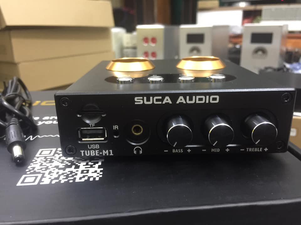 [HCM]BỘ PRE ĐÈN SUCA AUDIO TUBE M1 ĐỌC USBTHẺ NHỚBLUTOOTH 5.0.