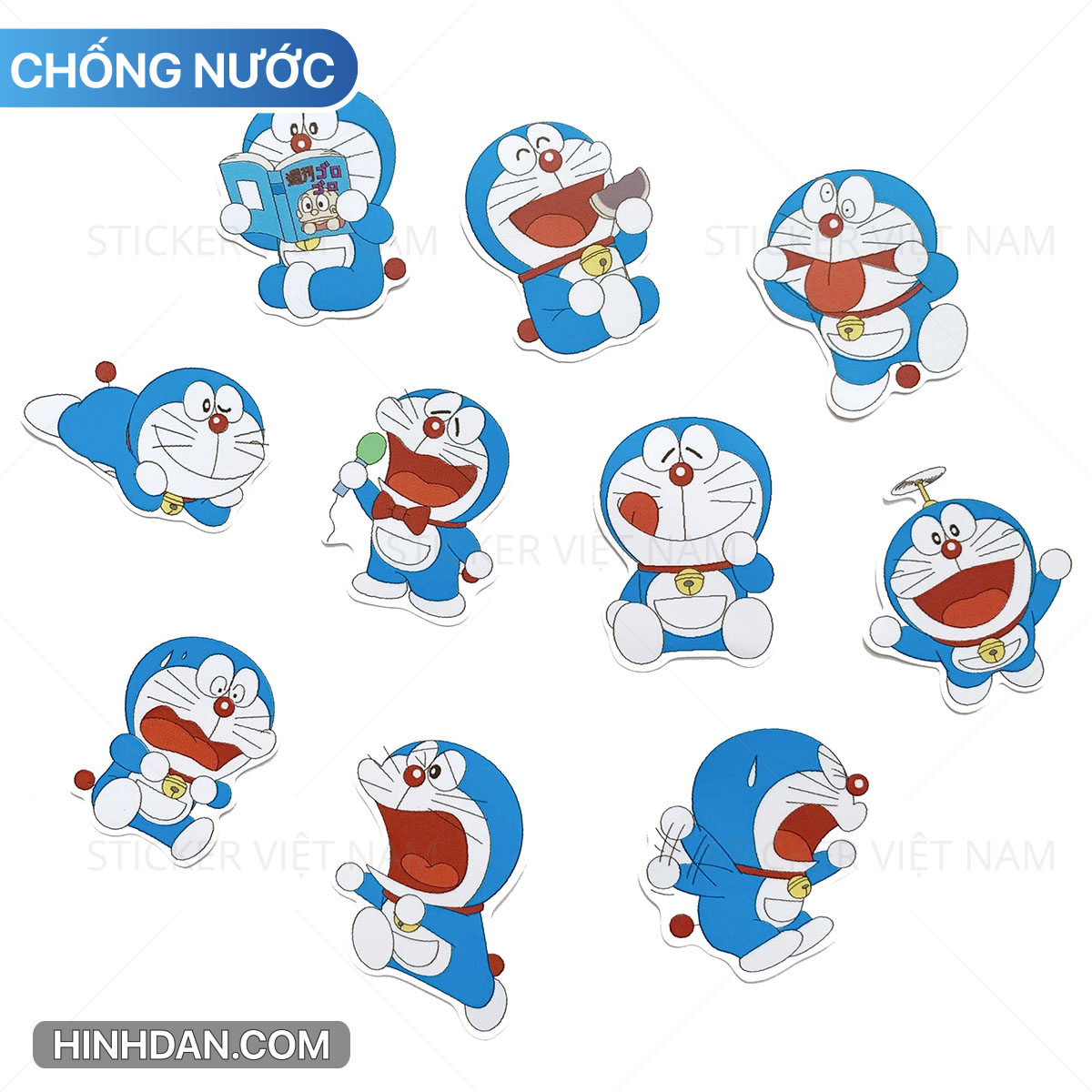Bạn muốn trang trí chiếc điện thoại, sổ tay hay còn gì khác bằng hình ảnh Doraemon đáng yêu? Hãy xem ảnh để lựa chọn cho mình những sticker Doraemon ưa thích và làm mới không gian sống của mình ngay nào!
