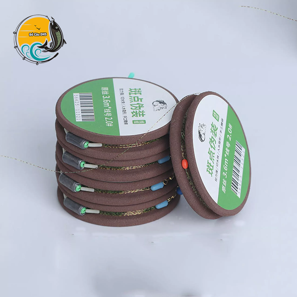 Dây Trục Câu Đài Buộc Sẵn Cước Câu Cá Tàng Hình đủ kích thước 3m6 4m5 5m4 6m3 -  đồ câu DHS