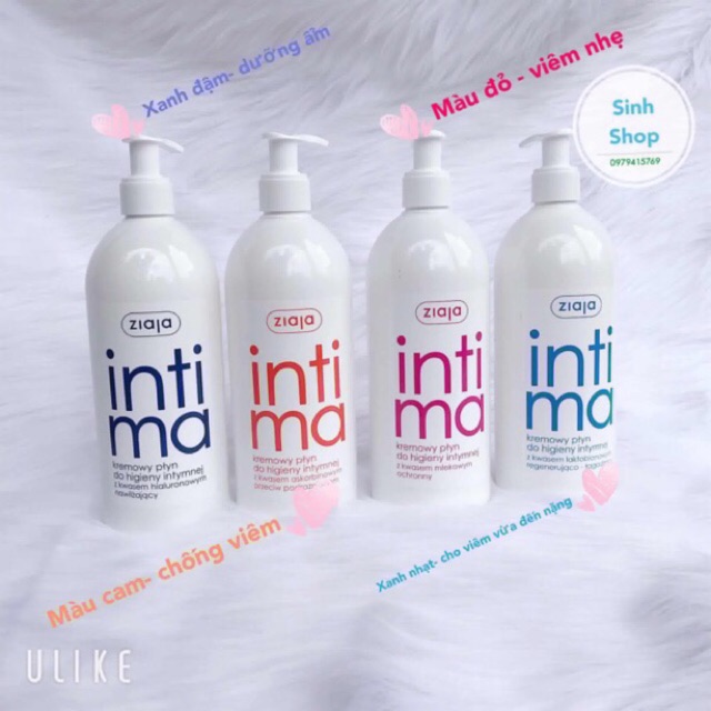 Dung dịch vệ sinh Intima Ziaja 500ml