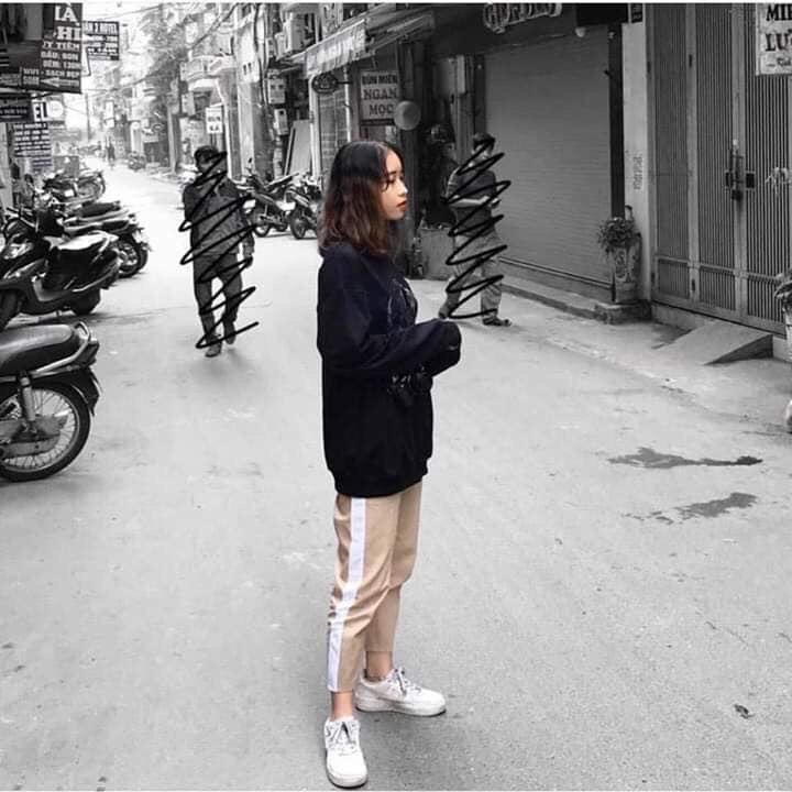 [HCM]Quần KAKI sọc Nam Nữ