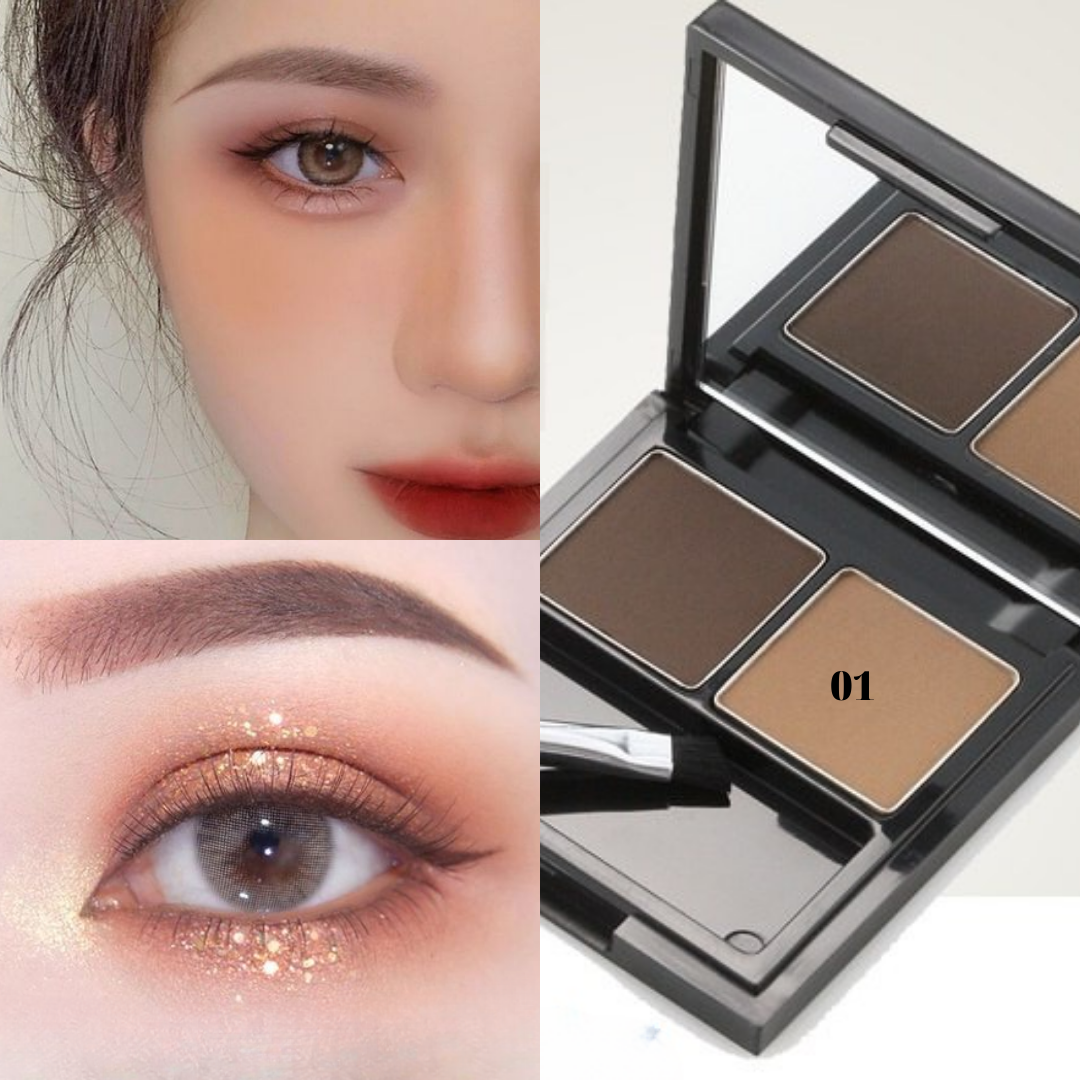 Bột tán chân mày Tonymoly Easy Touch Cake EyeBrow tiện dụng, mền mịn tự nhiên 4 g