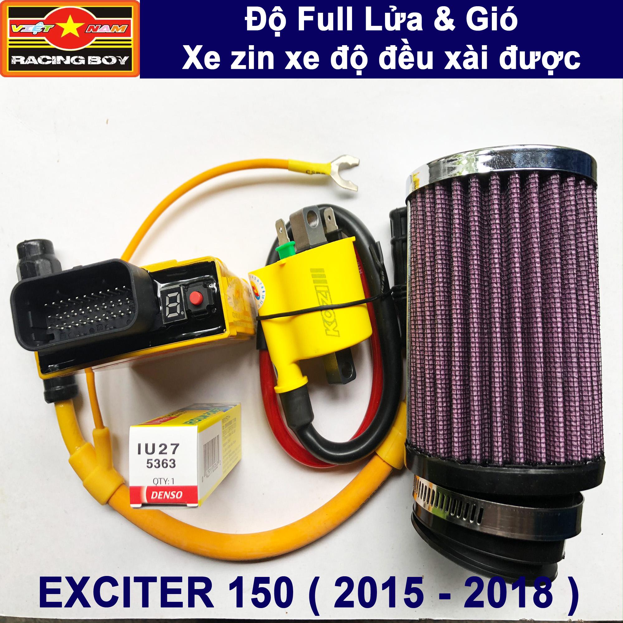 Full bộ lửa gió cho Exciter 150