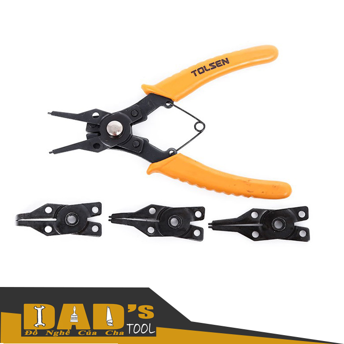[HCM]BỘ KỀM PHE 4 ĐẦU 6"/160mm TOLSEN 10100
