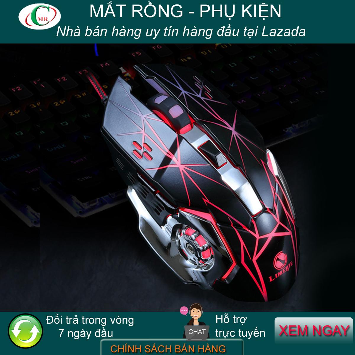 Chuột LIMEIDE V3 Led 7 Màu Chuyên Game Led đổi màu