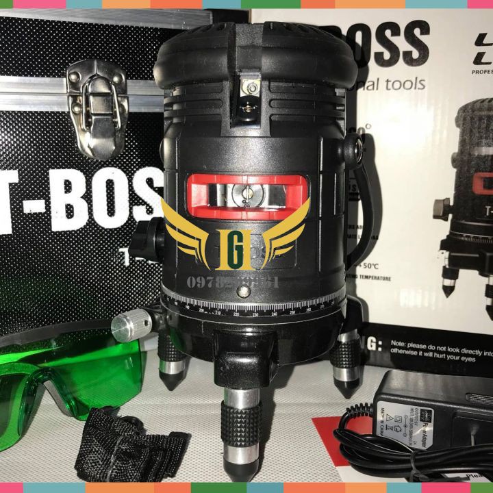 [ SALE SỐC ] Máy Cân Bằng Bắn Cốt Laser 5 Tia Xanh T-BOSS 266 Siêu Sáng, Nhìn Rõ Ngoài Trời