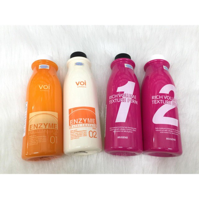 Thuốc Uốn Tóc Thảo Dược Đa Năng Mugens Rich Volume Hàn Quốc