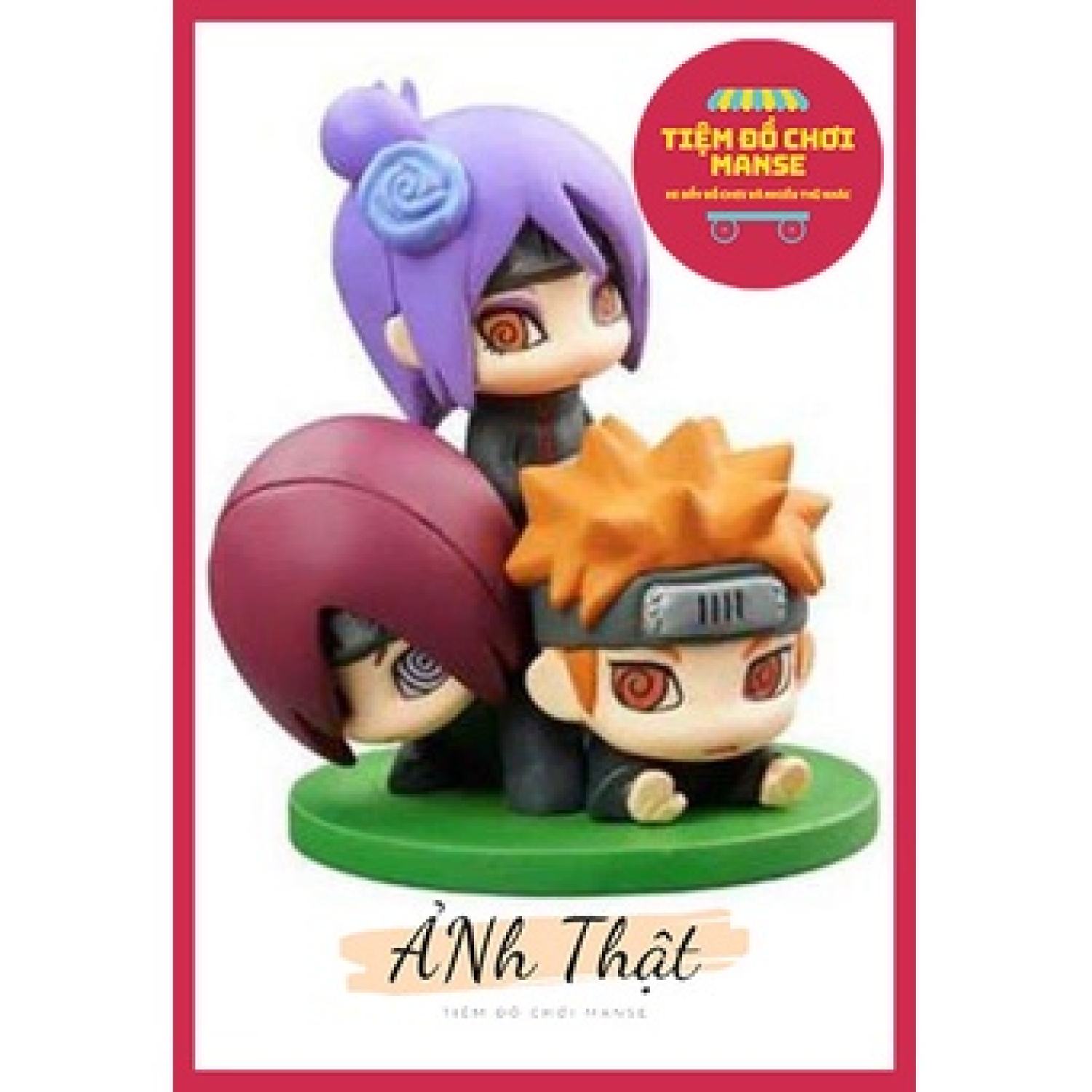 Mô Hình Chibi Naruto Sasuke Kakashi Itachi Orochimaru Kisame