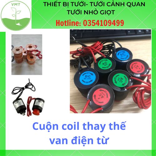 Cuộn coil thay thế van điện từ ngoài trời 24vac - 220v