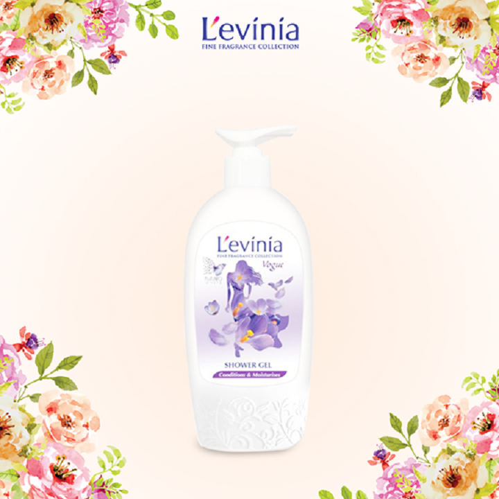 Sữa Tắm Levinia 500g Hồng - Tím (L'evinia)