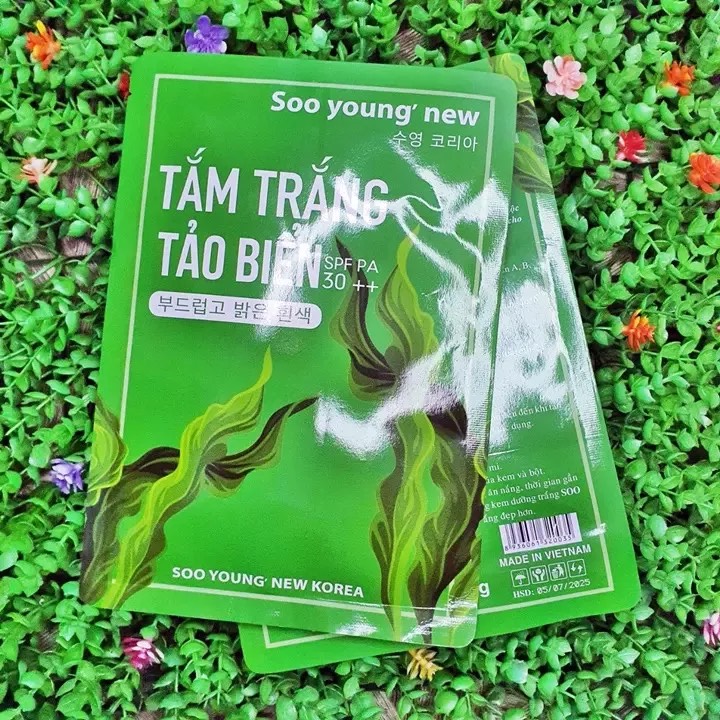 Tắm trắng tảo biển