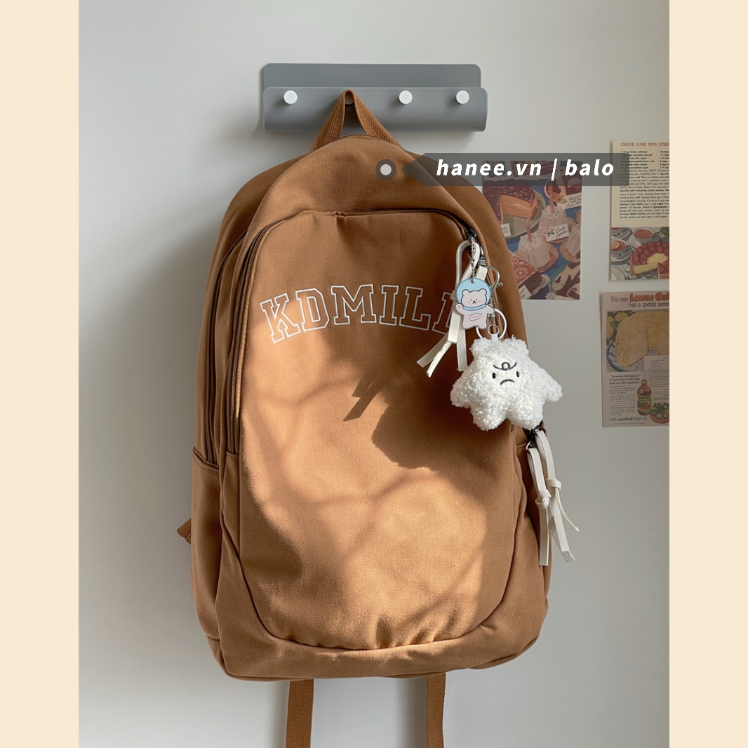 Backpack School Bag Basic ulzzang BL04