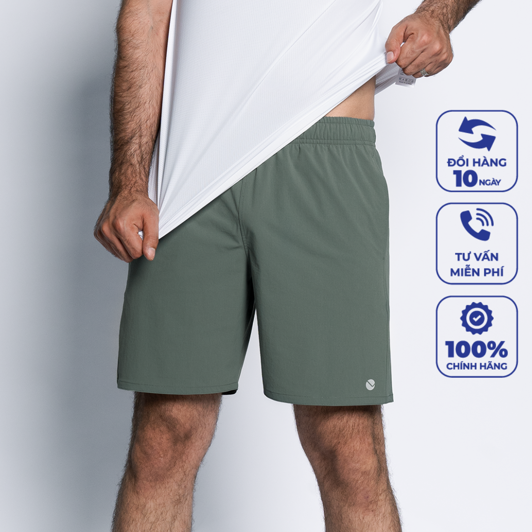 Quần Đùi Thể Thao Nam Livan Sport LV23220004, Quần Đùi Nam, Quần Short Nam Màu Xanh