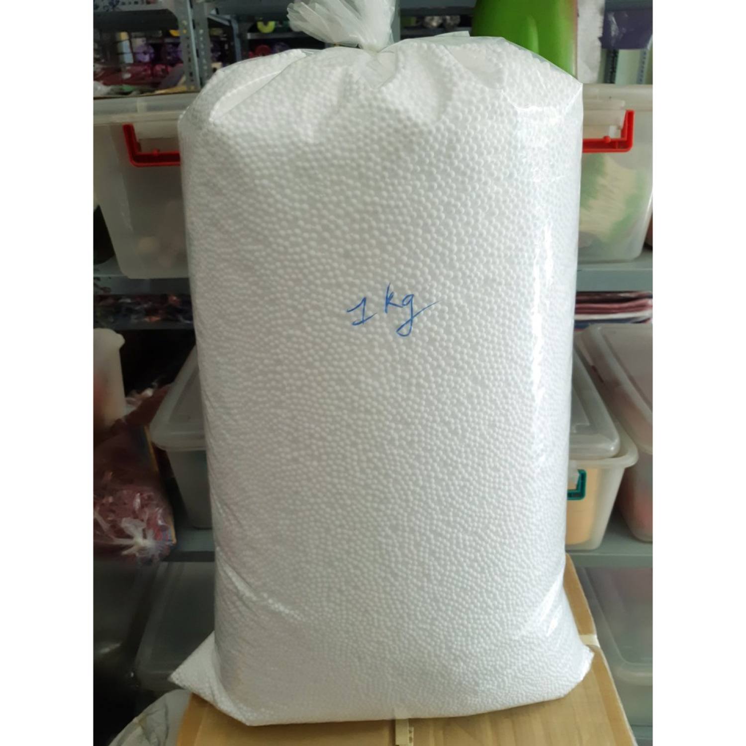 Hạt xốp trắng hạt xốp ghế lười - 1 kg quà tặng trang trí
