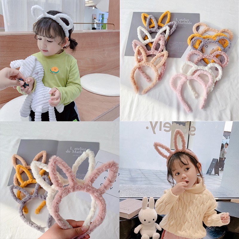 🎀Ảnh Thật🎀Băng Đô Cài Tóc Bờm Tóc Lông Mềm Mịn Xinh Xắn🎀