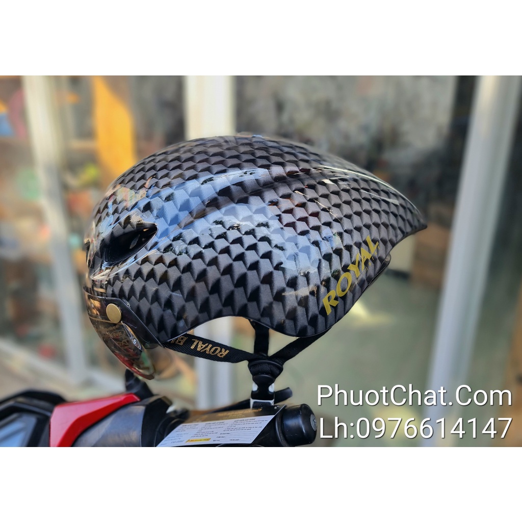 Nón bảo hiểm thể thao mẫu mới Royal MD16